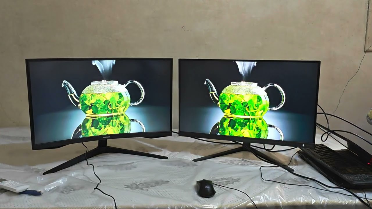 SAMSUNG ODYSSEY G5 VS Philips Evnia 27M2N5500 SIDE BY SIDE