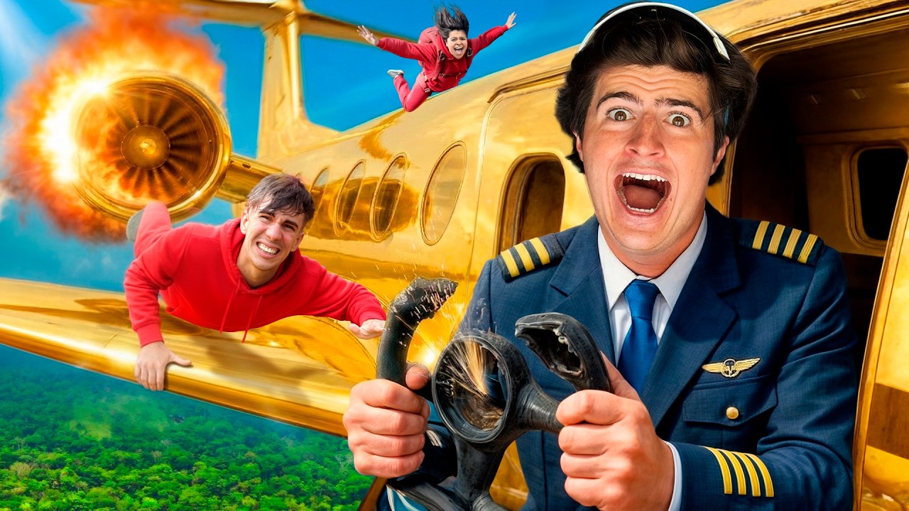 O ÚLTIMO A TIRAR A MÃO DO AVIÃO, FICA COM ELE! - Natan por Aí