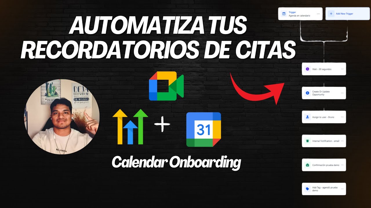 📅 AUTOMATIZA tu CALENDARIO en GO HIGH LEVEL: Confirmaciones y Recordatorios Automáticos por Email