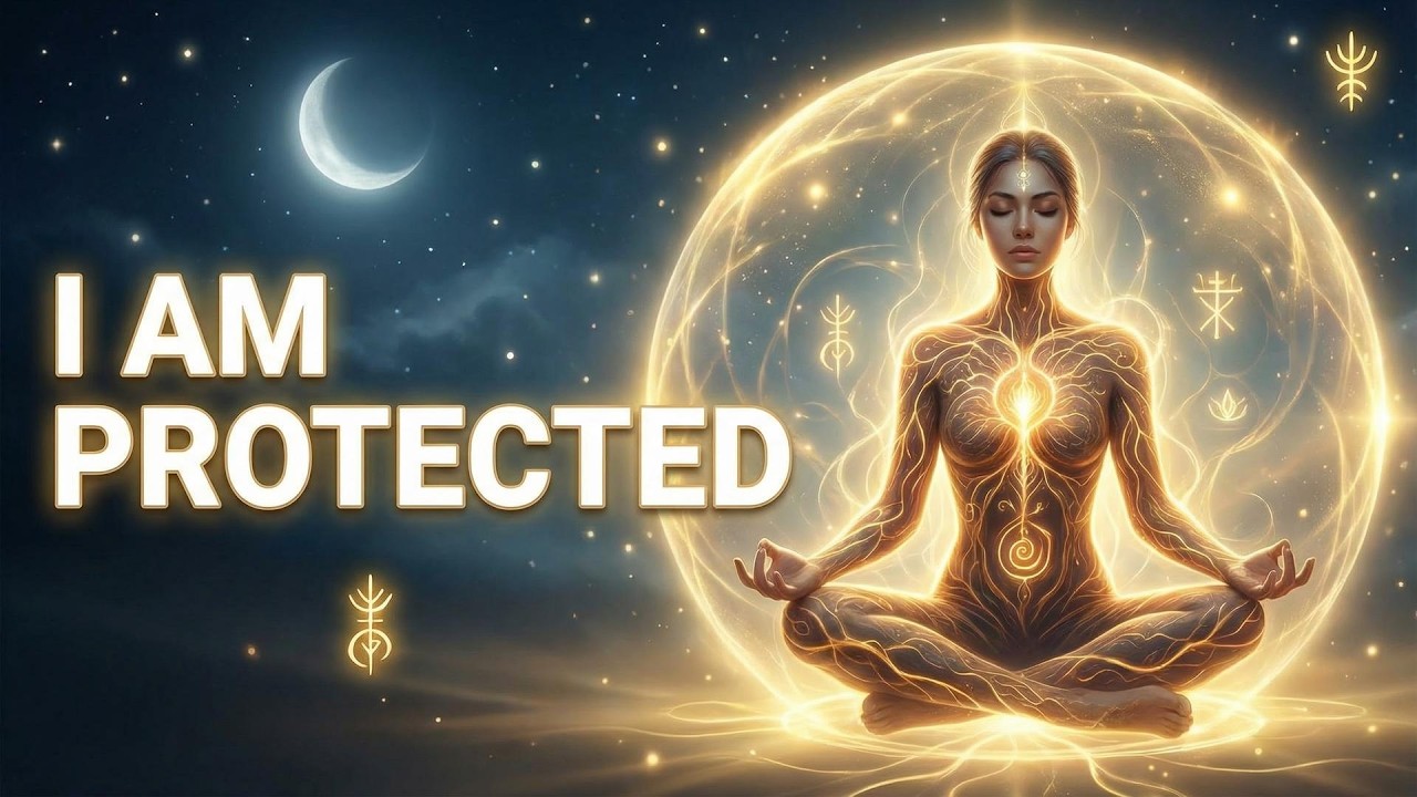 I Am Protected 🌙| Calm Anxiety, Feel Safe, Sleep Deeply 