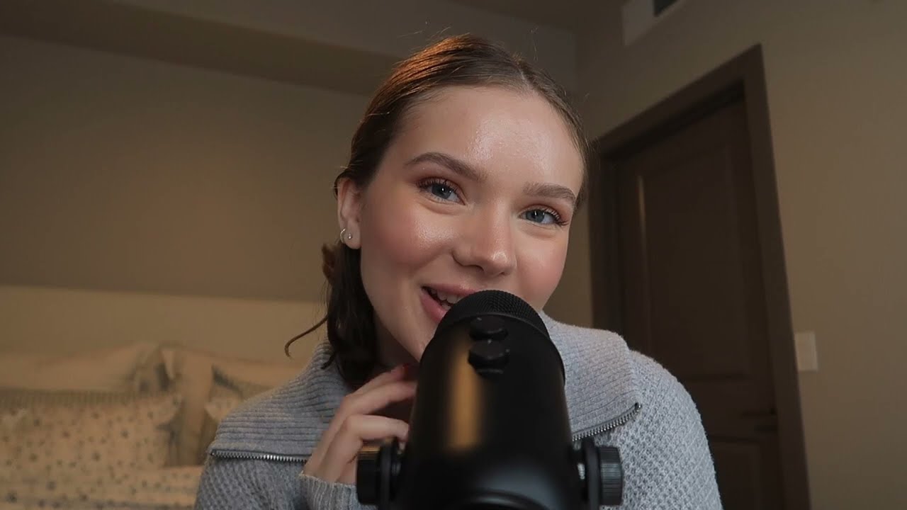 ASMR | eating a chicken caesar wrap