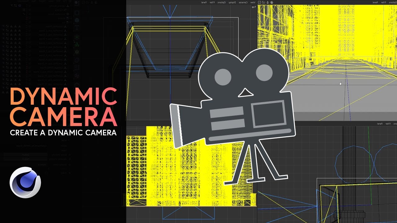 Cinema 4D -  Can you make a camera dynamic in Cinema 4D ?
