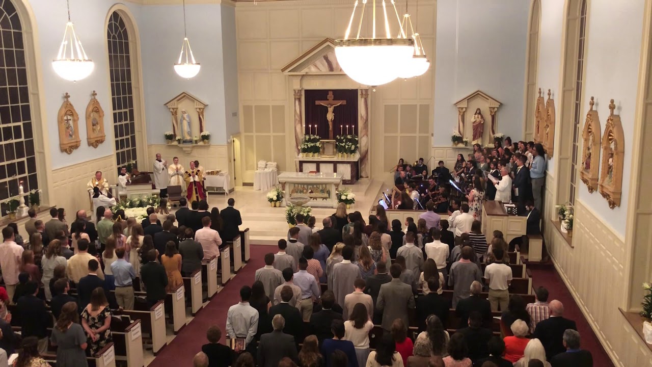 St. Mary’s Easter Vigil Gloria 2019