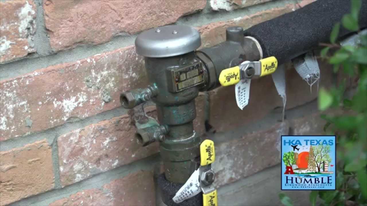 Winterizing your backflow preventer on your sprinkler irrigation system