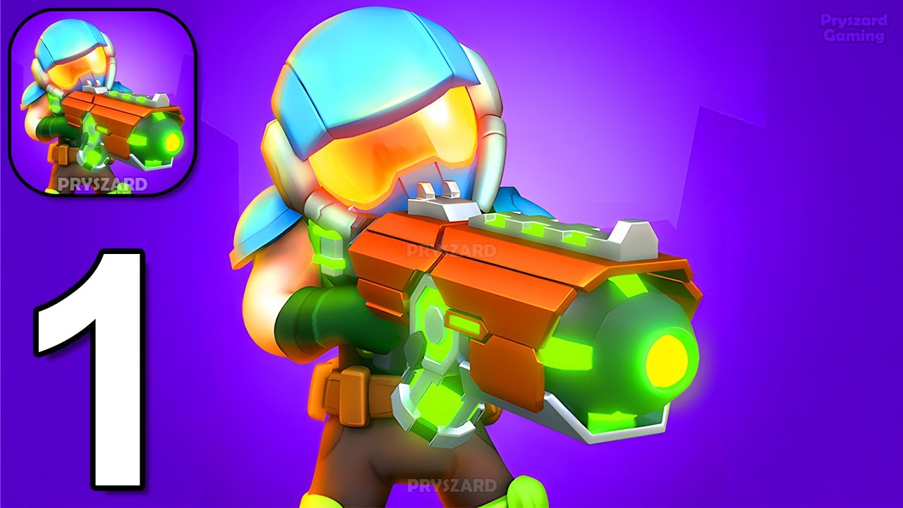 Space Hero Invasion Shooter - Gameplay Walkthrough Part 1 Tutorial (iOS, Android)