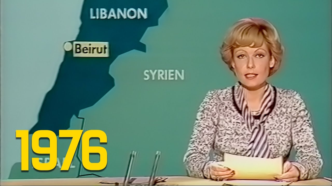 ARD Tagesschau 20:00 Uhr mit Dagmar Berghoff (08.11.1976)