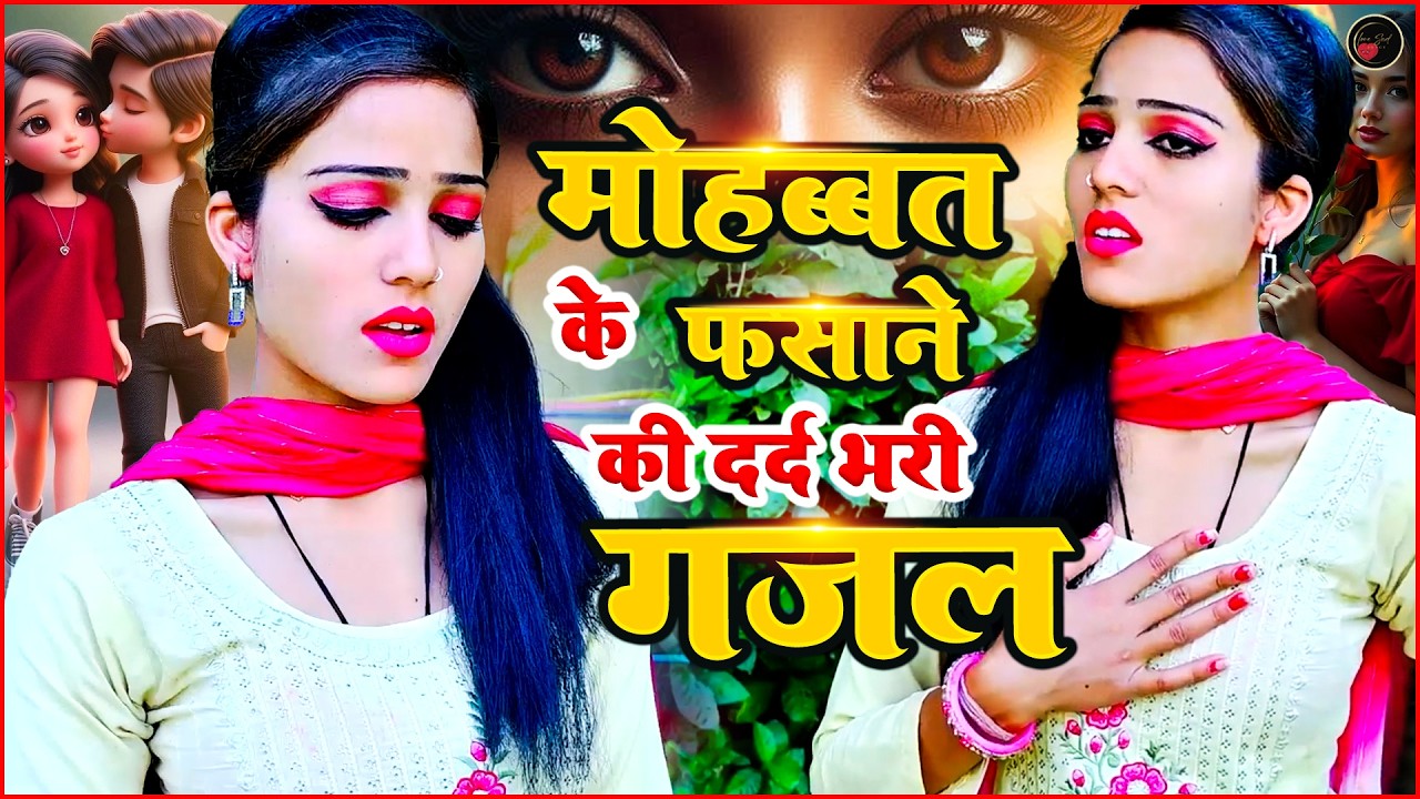 मोहब्बत के फ़साने की दर्द भरी ग़ज़ल |💘Hindi sad song💕|😭 न्यू गजल 2026 💞gazal😭गजलें || #sad #ghazal