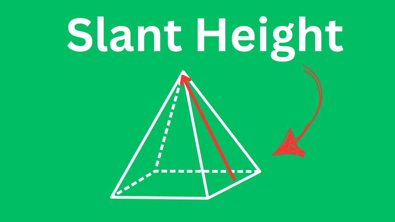 Find slant height of a pyramid-Geometry Help-MooMooMath