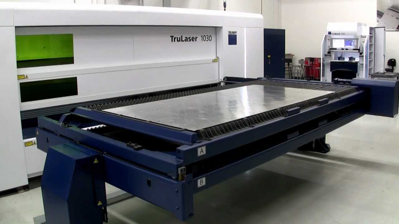 TRUMPF TruLaser 1030 Pallet Changer