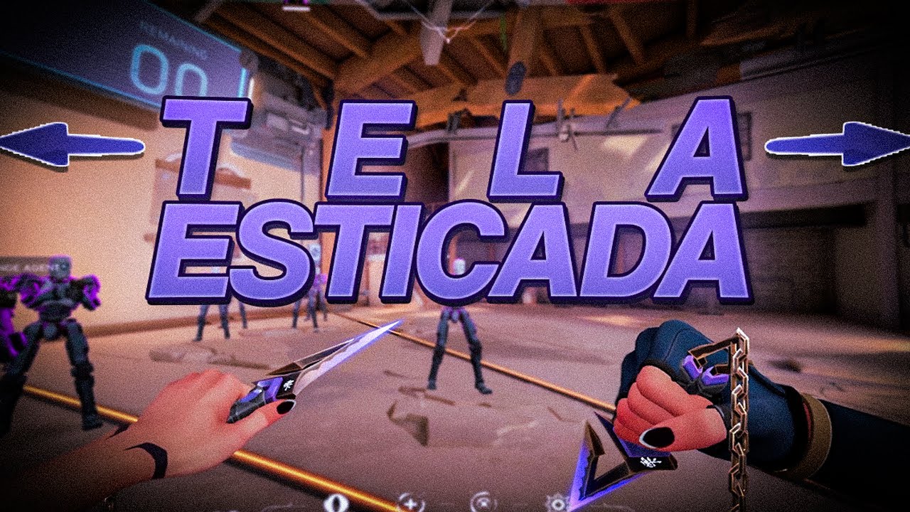 COMO ESTICAR A TELA DO VALORANT  (COM RESOLUÇÃO DO LOUD DGZIN) *tutorial*