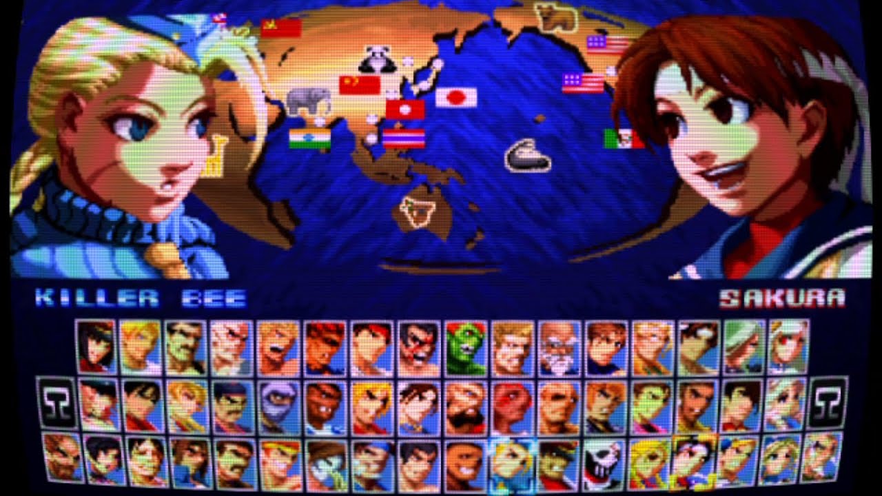 もしも、SNKがストリートファイター2を作ってたら。Street Fighter II SNK 8.0 Premium Edition MUGEN