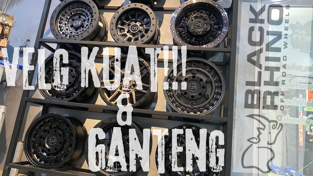 Velg black Rhino yg bakal bikin mobil kalian auto gagah