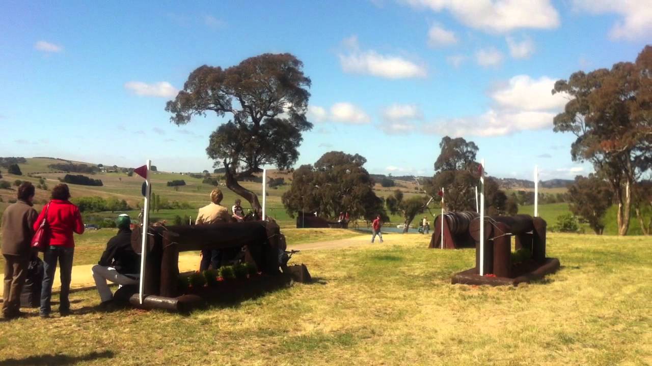 Lauren Balcomb followed by George Sheridan in the 1 star XC, NSW State Champs