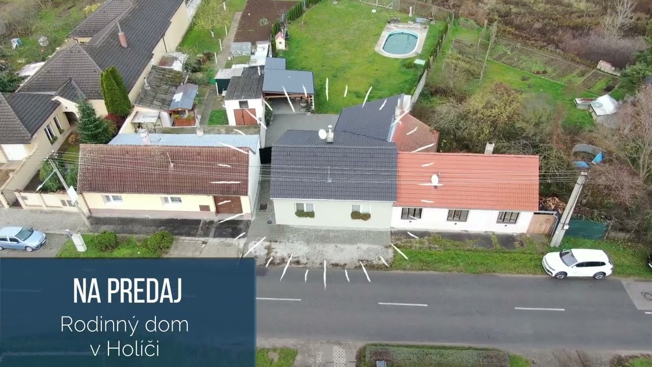 VIDEOOBHLIADKA: PREDAJ - Rodinný dom v Holíči