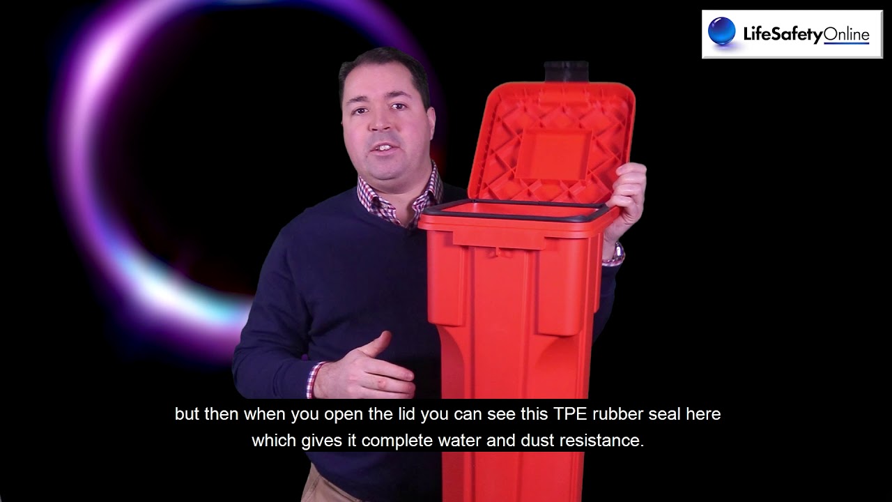 Commander Vehicle Fire Extinguisher Cabinets - tough, durable and water resistant