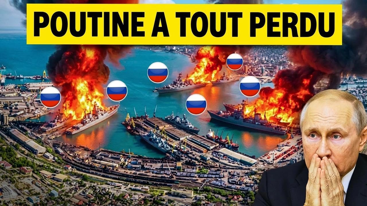 L&rsquo;Ukraine vient de raser la base russe soi-disant invuln&eacute;rable