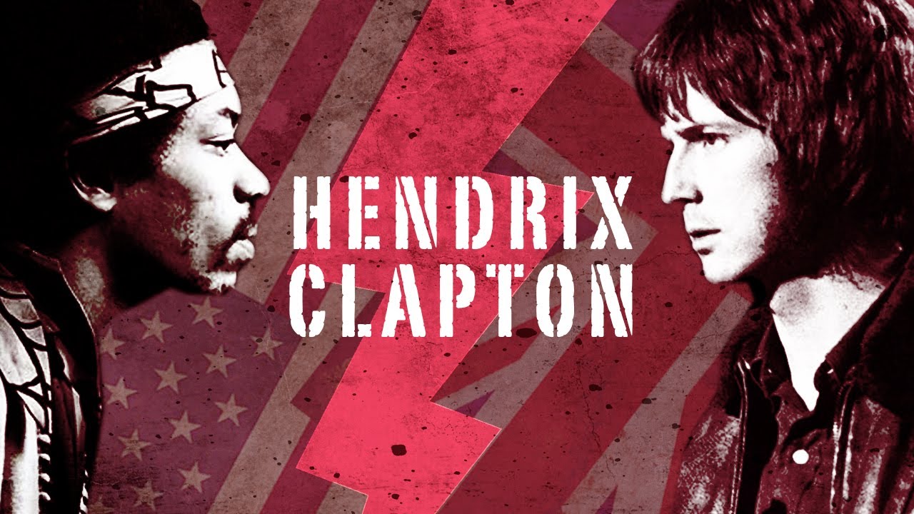 #6 - JIMI HENDRIX et ERIC CLAPTON, le 