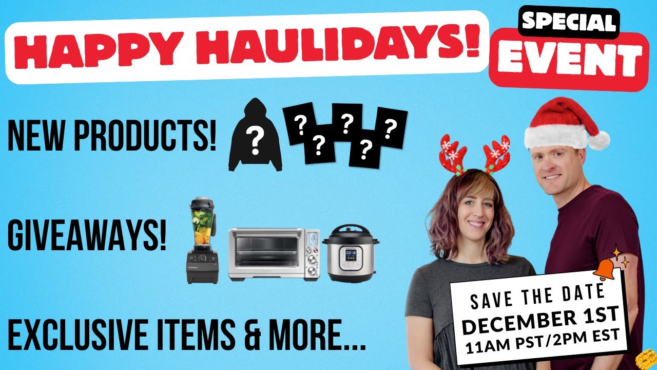 Happy Haulidays HUGE Livestream Event