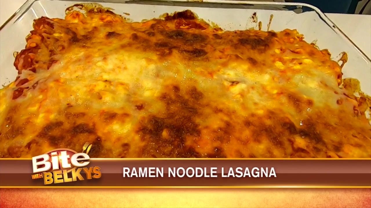 Ramen Noodle Lasagna / Belkys