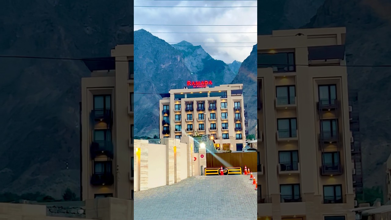 Ramada hotel 🏨 Gilgit #ramadahotel #hotel #mountains