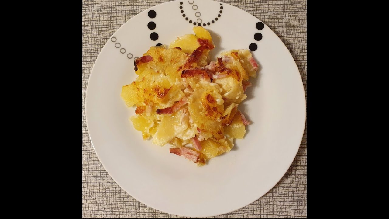 PATATAS A LA CARBONARA AL HORNO *MUY FÁCILES* | ALUCINA COCINA