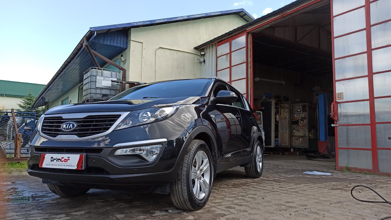 Kia Sportage 3 2010 Renowacja podwozia z demontażem zawieszenia #DrimCar#Konserwacja#Piaskowanie