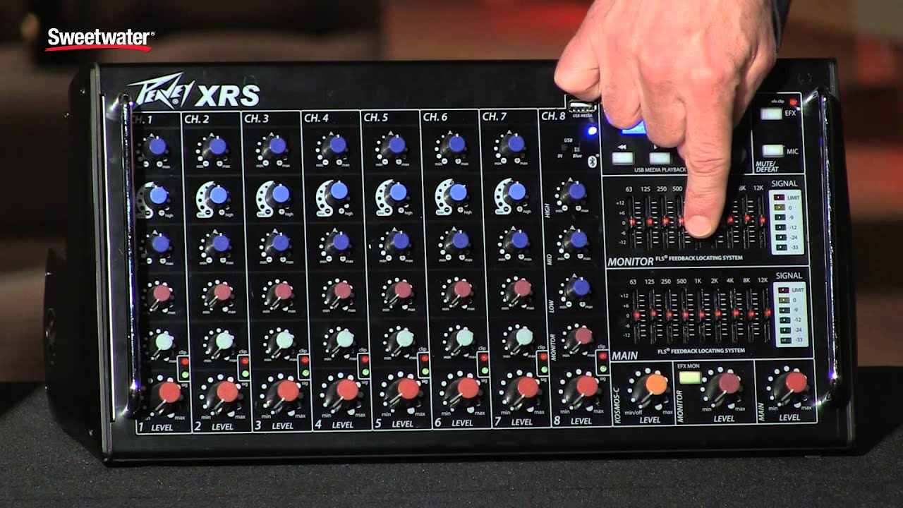 Peavey XR Series Powered Mixers Overview by Sweetwater Sound