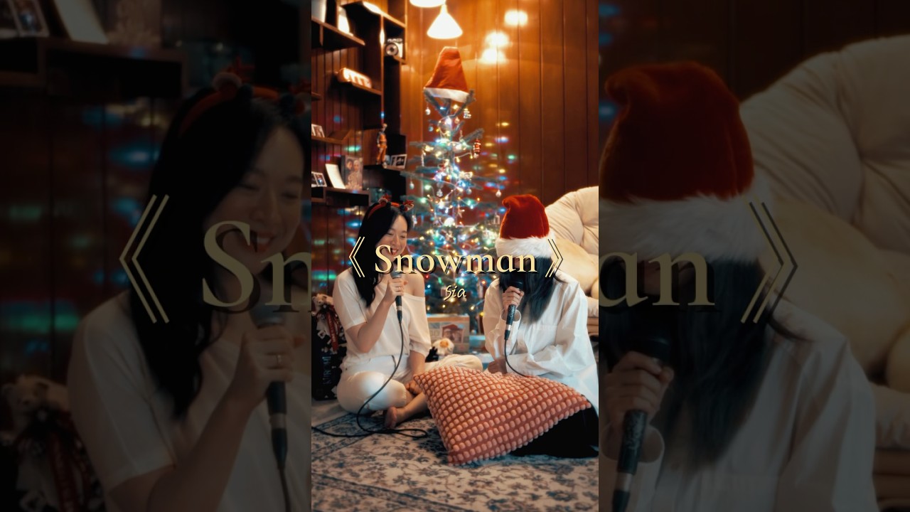 Do u want to build a snowman with @drkaylateh ~☃️ #cover #snowman #merrychristmas