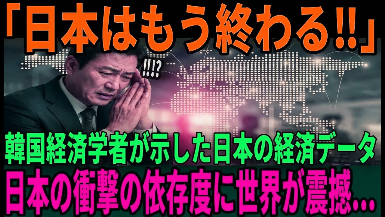 【海外の反応】「韓国技術で日本は成立」そう主張する韓国人経済学者→AIが計算した真実に韓国人が言葉を失う