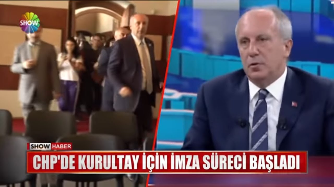 CHP'de kurultay i&ccedil;in imza s&uuml;reci başladı