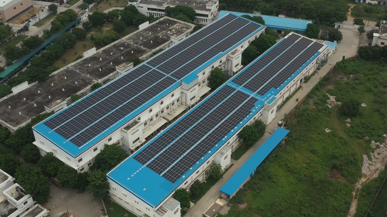 1 MWp Rooftop Solar Plant at Mirza International Ltd by Roofsol Energy Pvt Ltd
