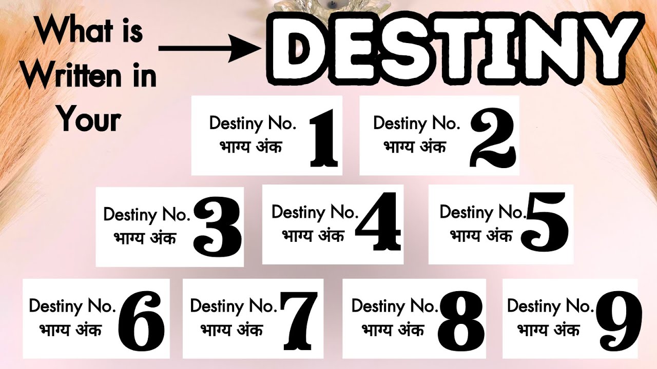 Pick Your Destiny No.(भाग्य अंक)☀️What is Written in Your Destiny in 2024☀️