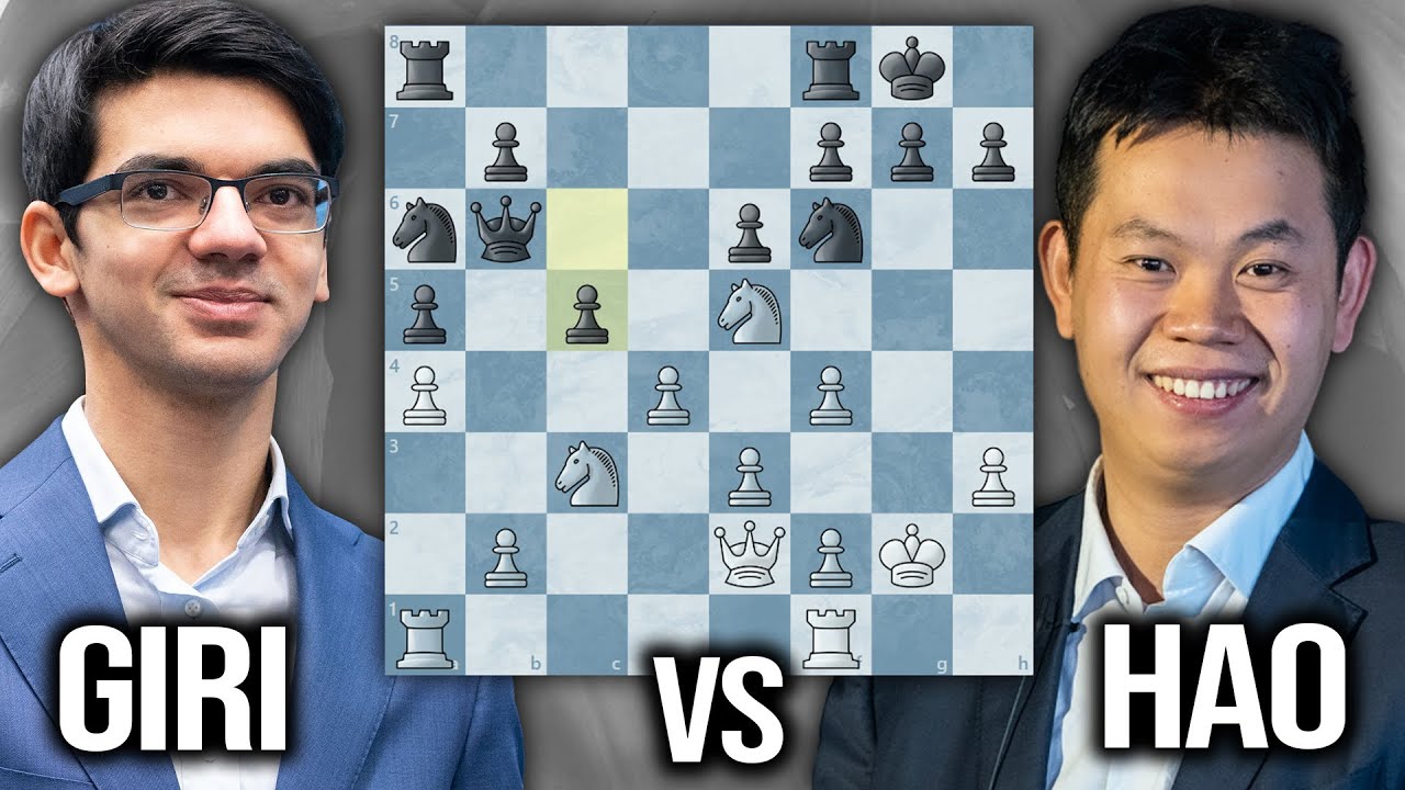 Anish Giri vs Wang Hao Candidates 2021