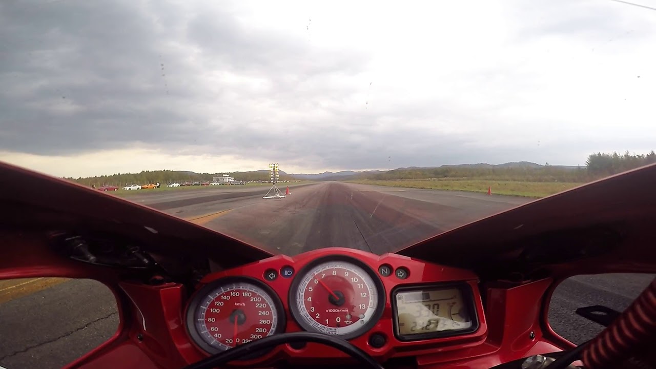 ZX-12R Drag race/ZX12R 加速動画
