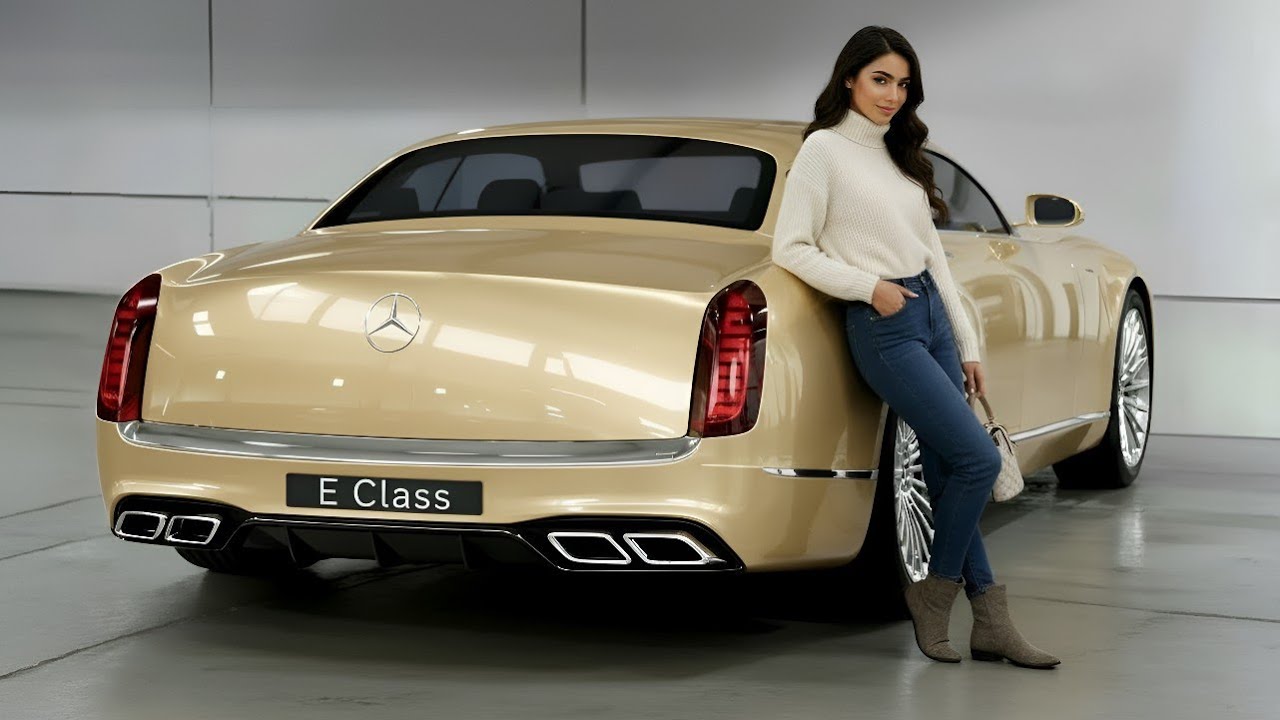 Mercedes E-Class 2027 &ndash; технологии нового поколения в сочетании с классической роскошью