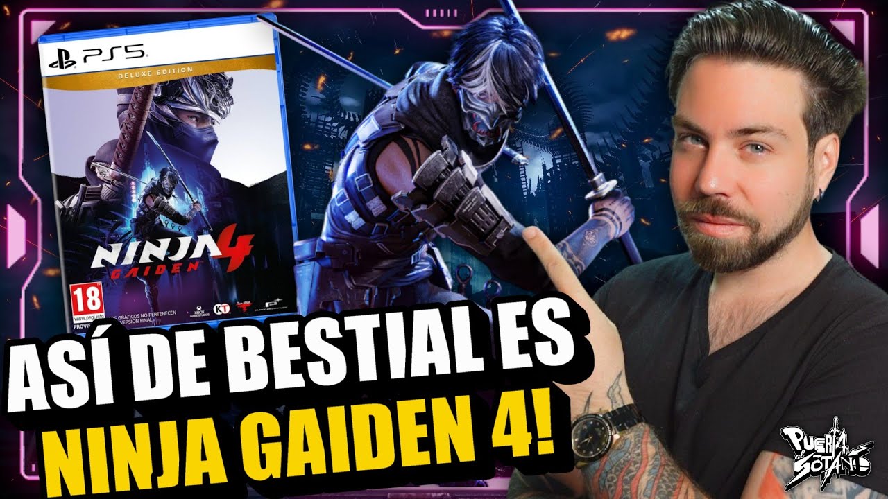 🔥As&iacute; de ABSOLUTAMENTE BESTIAL es NINJA GAIDEN 4! Platinum Games ha hecho MAGIA! Menuda SALVAJADA!