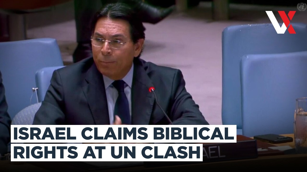 &ldquo;We Are Not Occupiers!&rdquo; Israel, Palestine Envoys Clash At UN Security Council | VERTEX