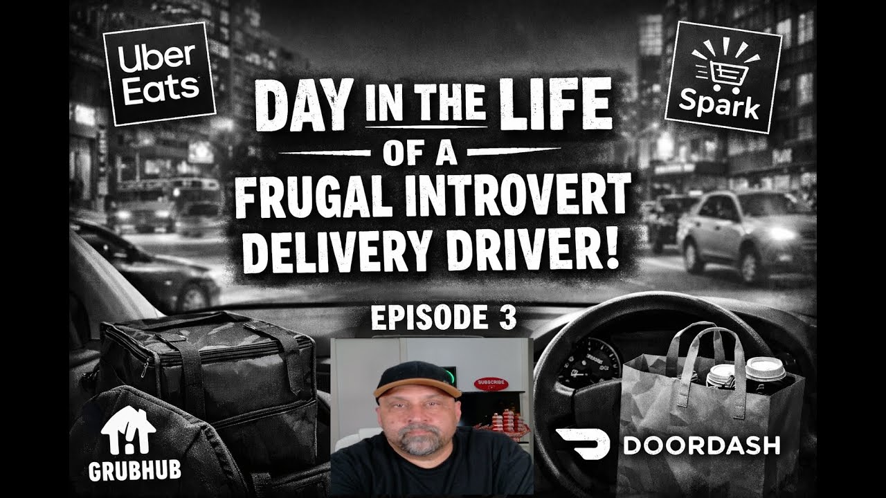 Один день из жизни экономного интроверта-курьера | Uber Eats, DoorDash, снежная буря Spark, эпизод 3