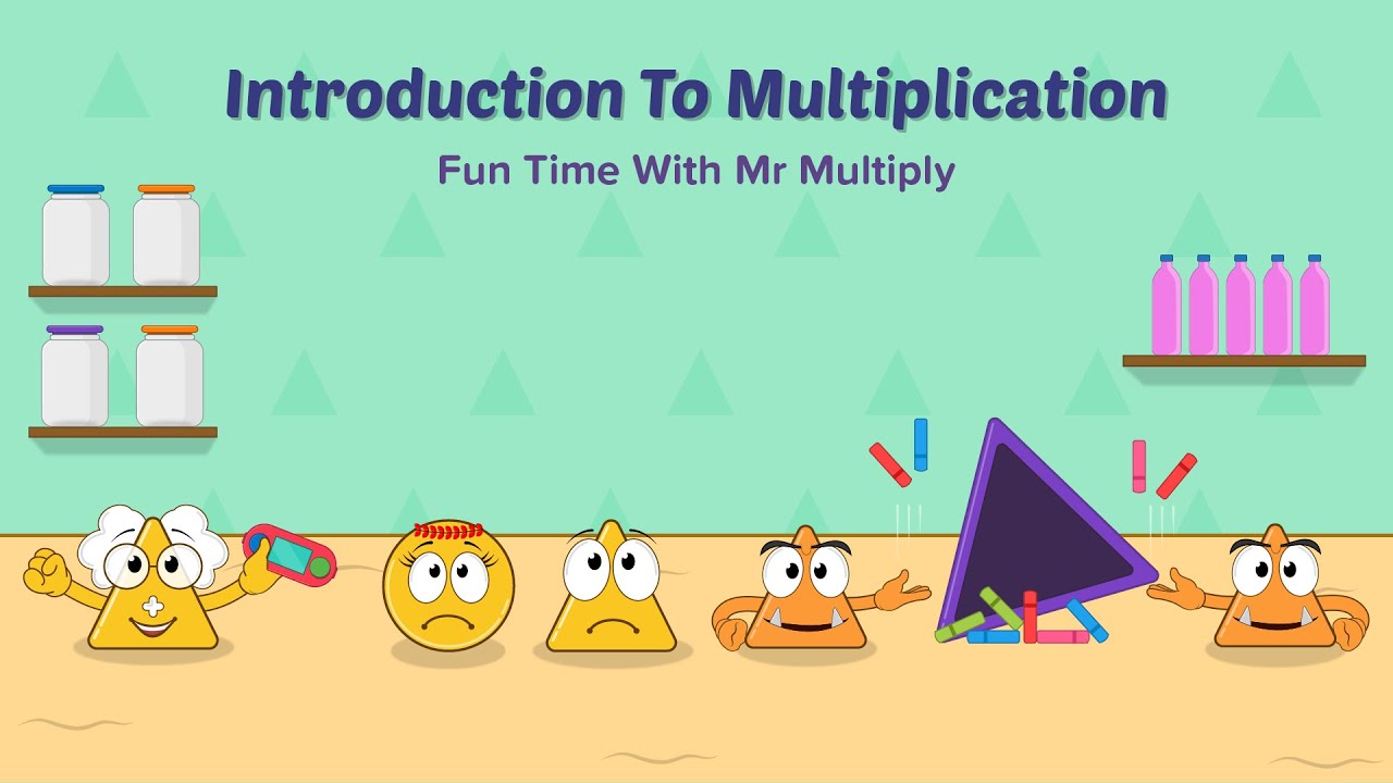 Math Story : Introduction To Multiplication   | Fun Time With Mr Multiply | Bed Time Story For Kids