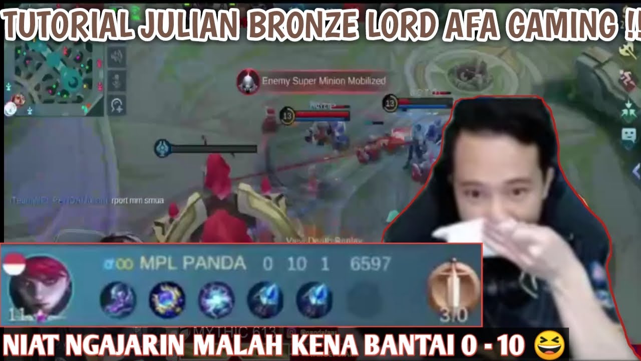 TUTORIAL JULIAN FEEDER 0-10 LORD PANDA AFA GAMING 😆
