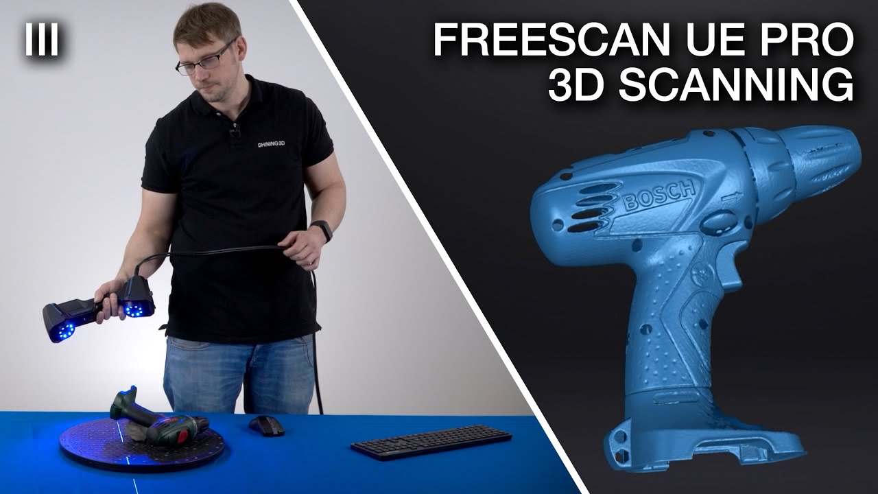 FreeScan UE Pro 3D Scanning