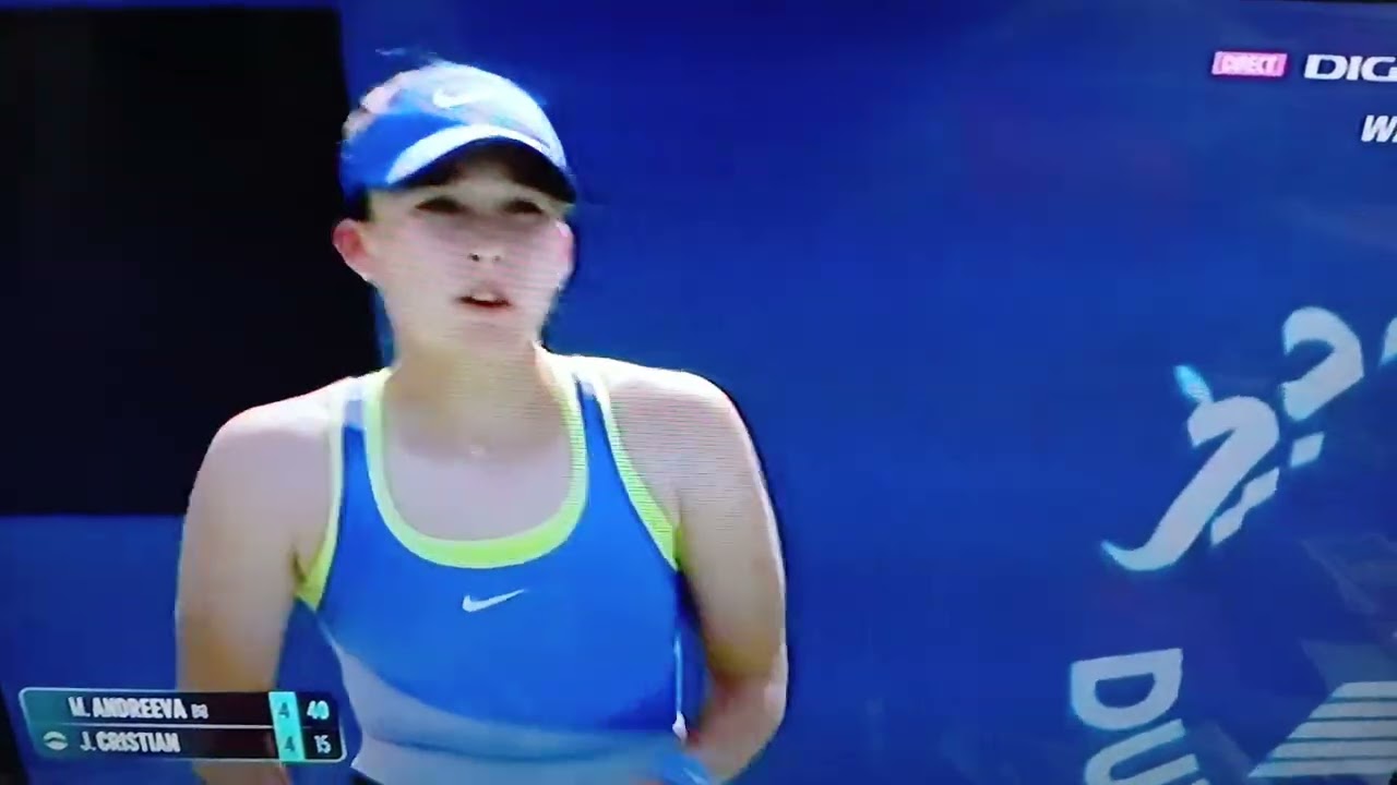 Românca JAQUELINE CRISTIAN și MIRA ANDREEVA, în tur 3 la WTA 1000, DUBAI 2026, la digisport   