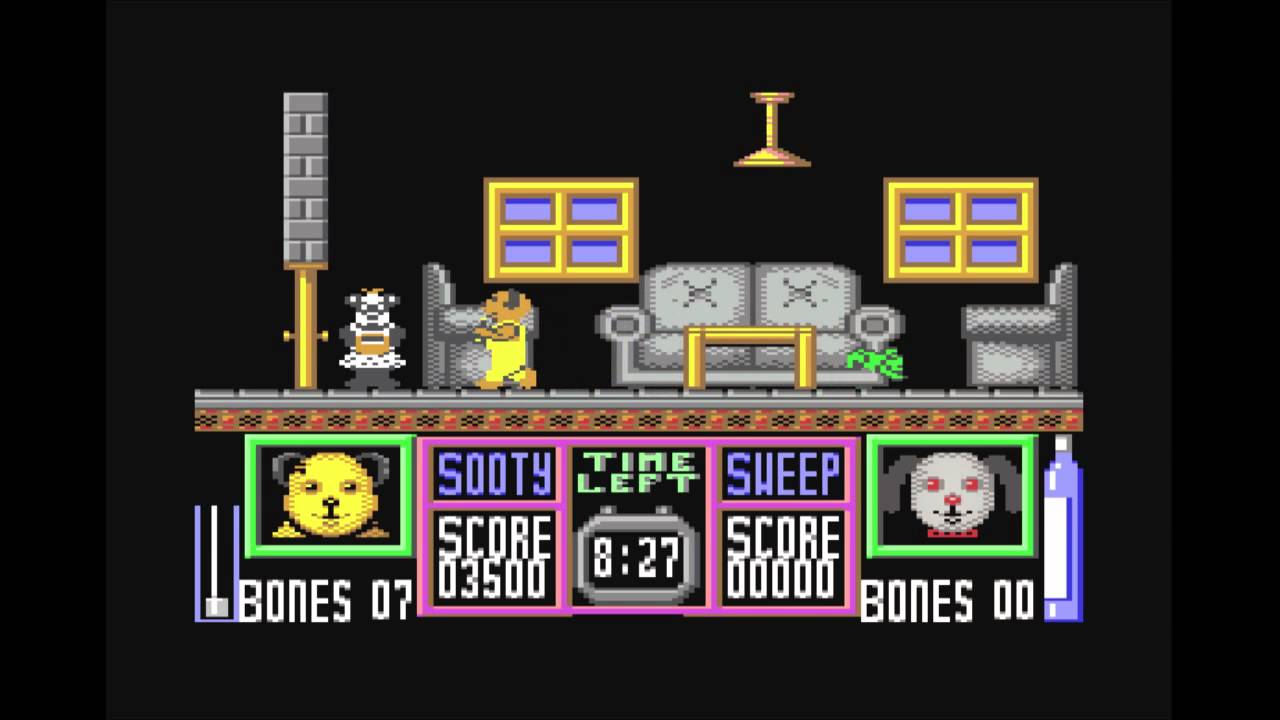 Sooty and Sweep Gamplay video - C64