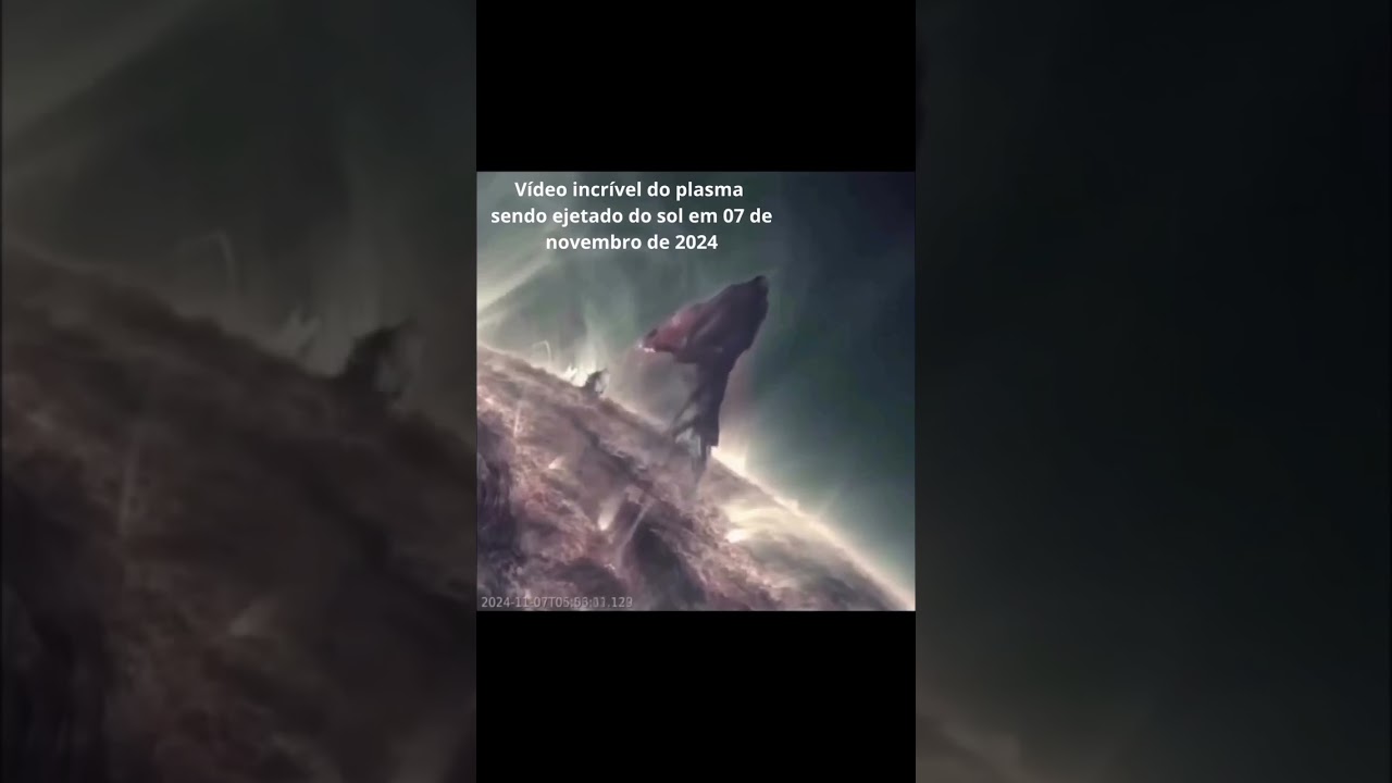 Explos&atilde;o Solar! Inje&ccedil;&atilde;o de Plasma do Sol #astronomia #universo #nasa