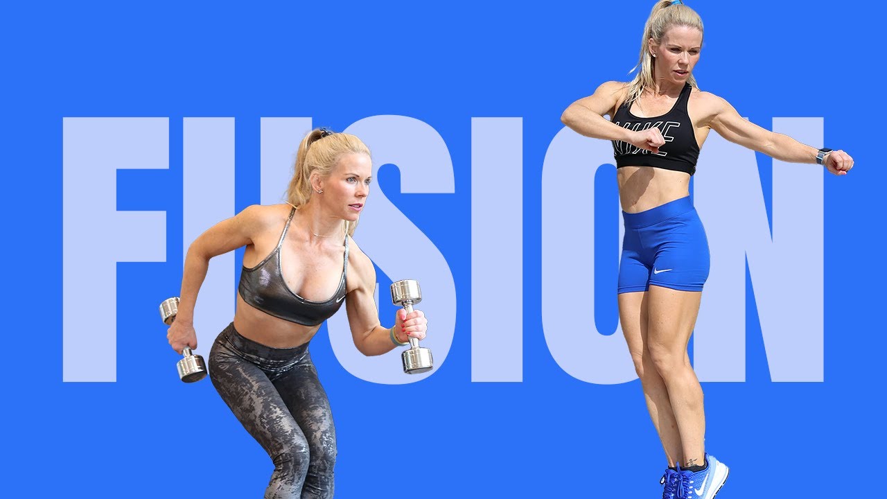60 MINUTE CARDIO AND UPPER BODY STRENGTH WORKOUT | 30 Min HIIT | 30 Min Weights