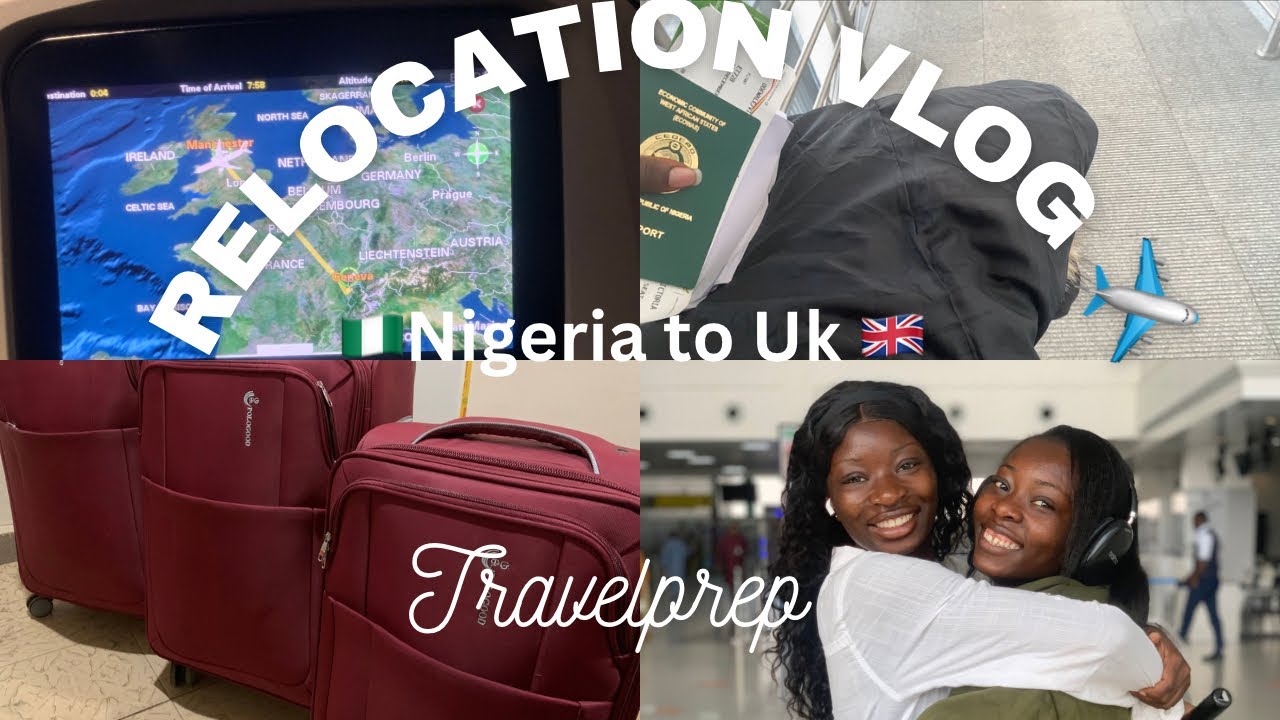 RELOCATION VLOG : PART ONE | PROCESS , TRAVEL PREP | NIGERIA 🇳🇬 ✈  TO THE UNITED KINGDOM 🇬🇧
