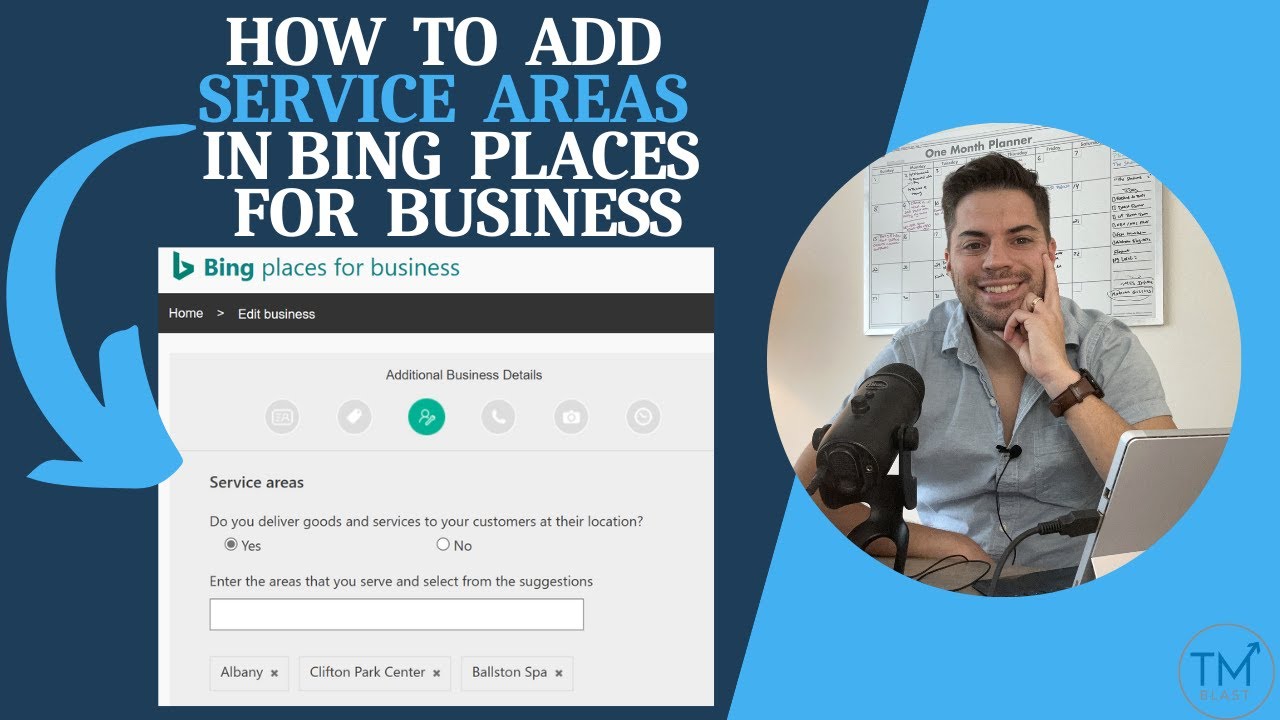 How To Add Service Areas in Bing Places for Business