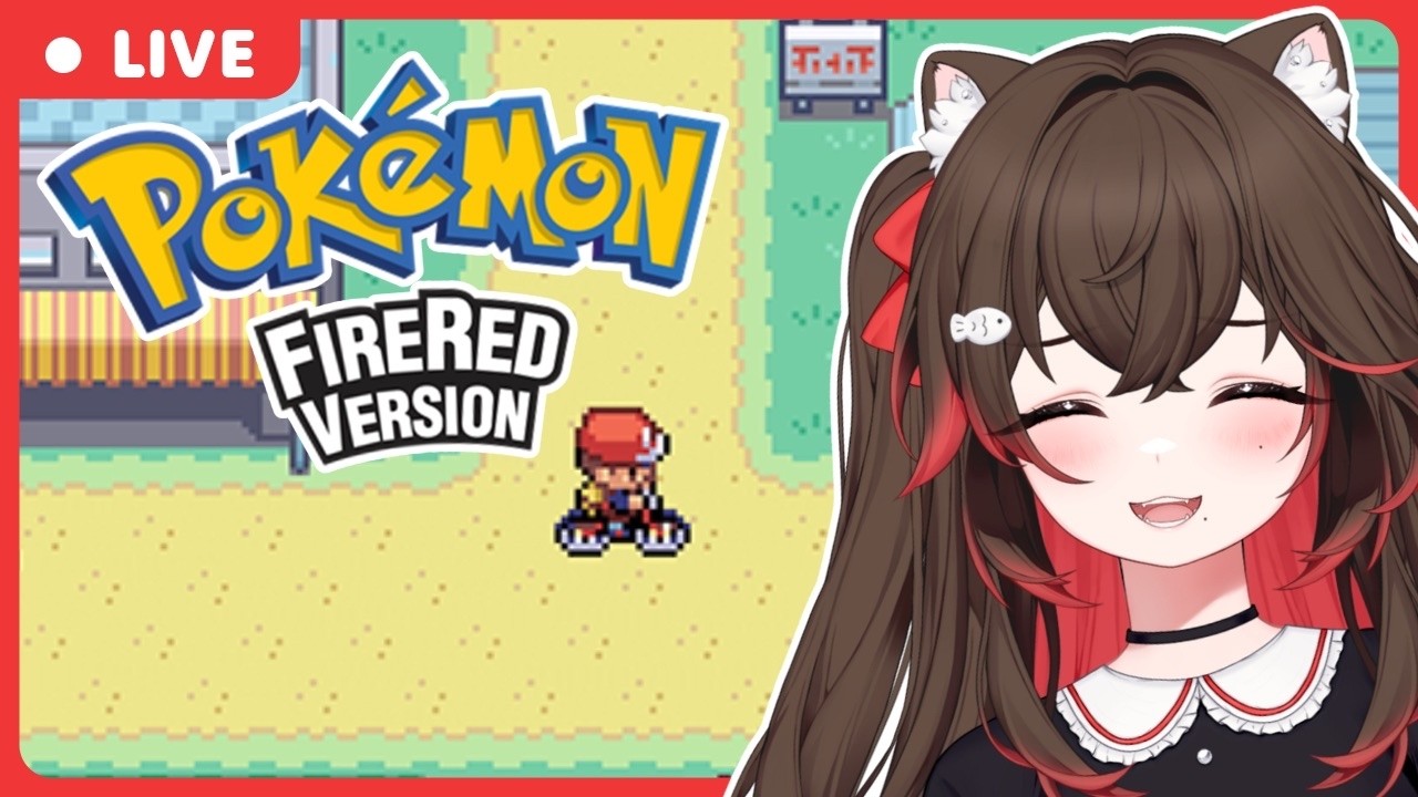 [day1] FIRERED FOR MY VERY FIRST TIME !! - Pokémon FireRed and LeafGreen
