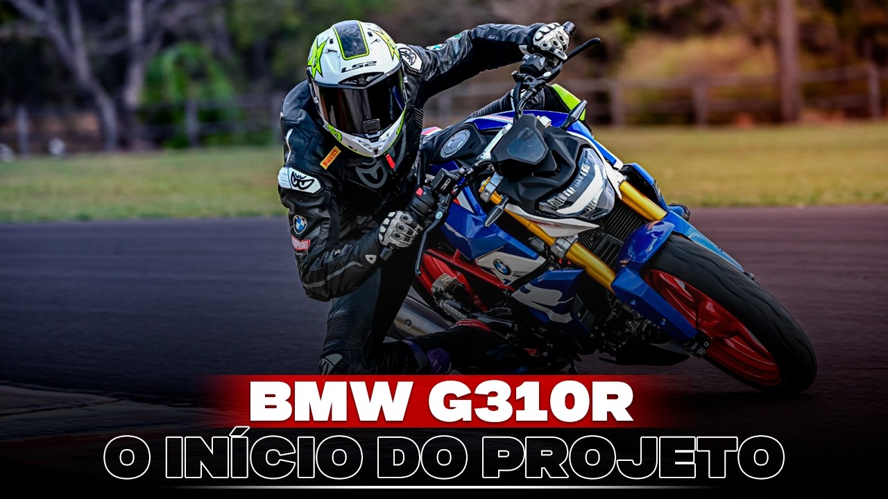 ROAD RACE BMW G 310 R | O IN&Iacute;CIO DO PROJETO DC