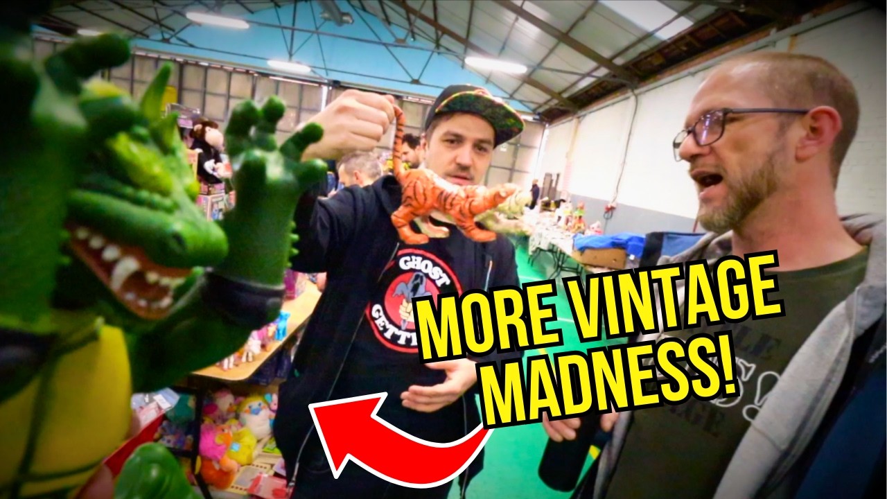 THE EURO TOY HUNTS II ! Flea Markets, Toy Shows & Vintage Toy Collections in Europe!